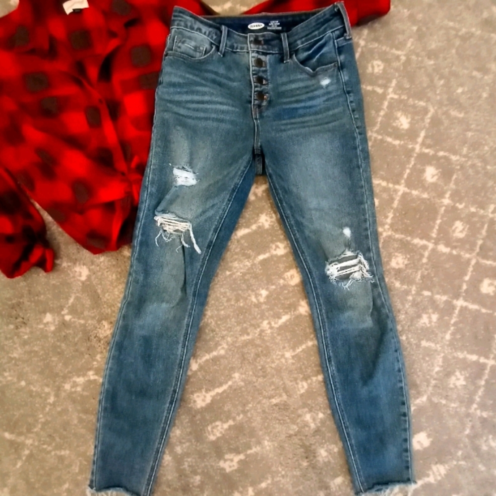 Super skinny high rise jeans 👖